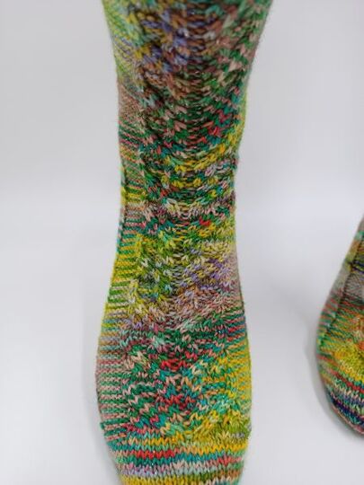 Sockenanleitung "The power of celtic", geeignet für Maschenzahlen 56 bis 72