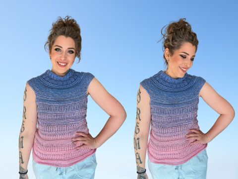 Häkelanleitung Tshirt "OCEANPRINCESS"