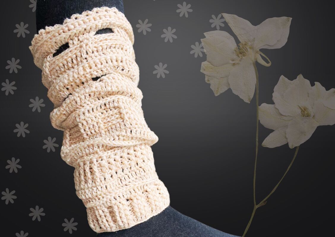 Häkelanleitung Beinstulpen "SANDY" - Bild 2