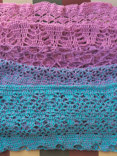 Geburtstagsstola - jedes Stück ein Unikat, keine gibt`s ein zweites Mal