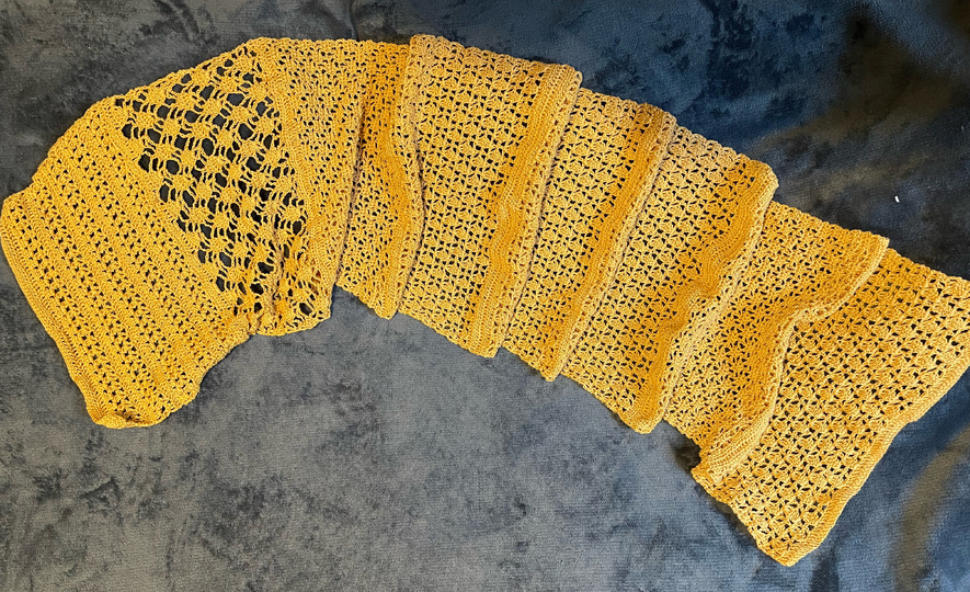 Geburtstagsstola - jedes Stück ein Unikat, keine gibt`s ein zweites Mal