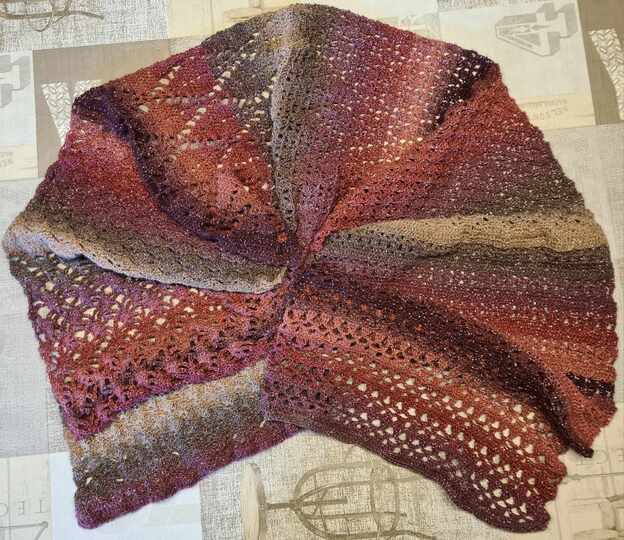 Geburtstagsstola - jedes Stück ein Unikat, keine gibt`s ein zweites Mal