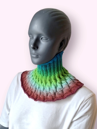 Strickanleitung Schalkragen, Kragenschal, Neckwarmer, Loop, Cowl, #332