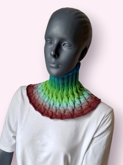 Strickanleitung Schalkragen, Kragenschal, Neckwarmer, Loop, Cowl, #332