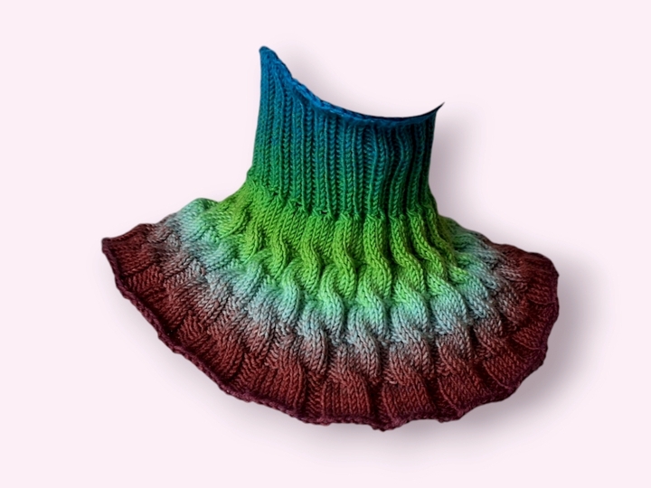 Strickanleitung Schalkragen, Kragenschal, Neckwarmer, Loop, Cowl, #332