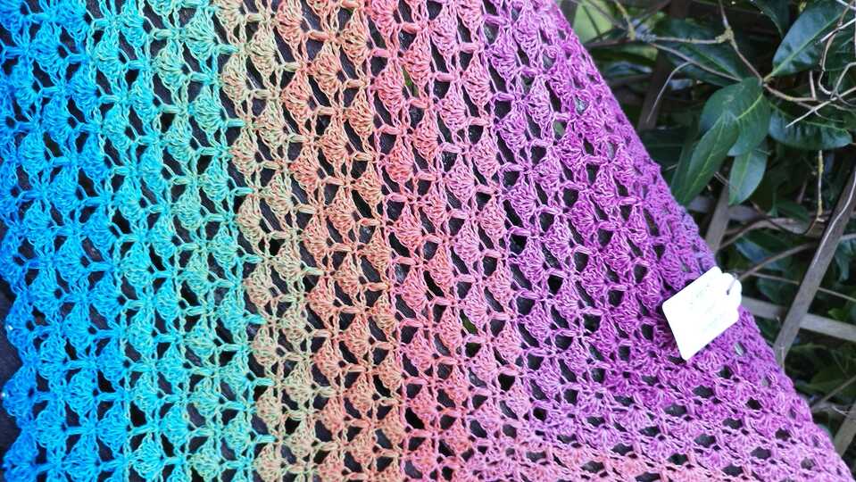 Häkelanleitung - Tuch "Yellena"