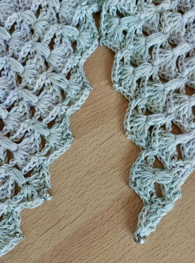 Häkelanleitung - Tuch "Yellena"