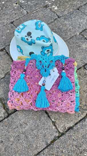 Häkelanleitung - Tuch "Yellena"