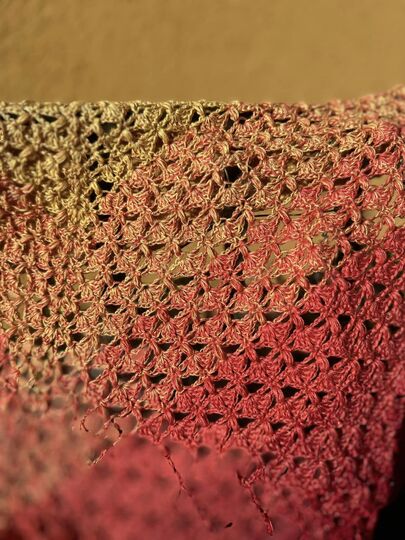 Häkelanleitung - Tuch "Yellena"