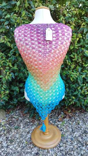 Häkelanleitung - Tuch "Yellena"