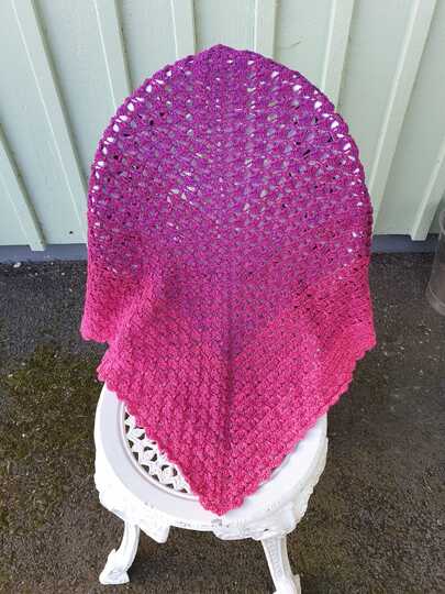 Häkelanleitung - Tuch "Yellena"