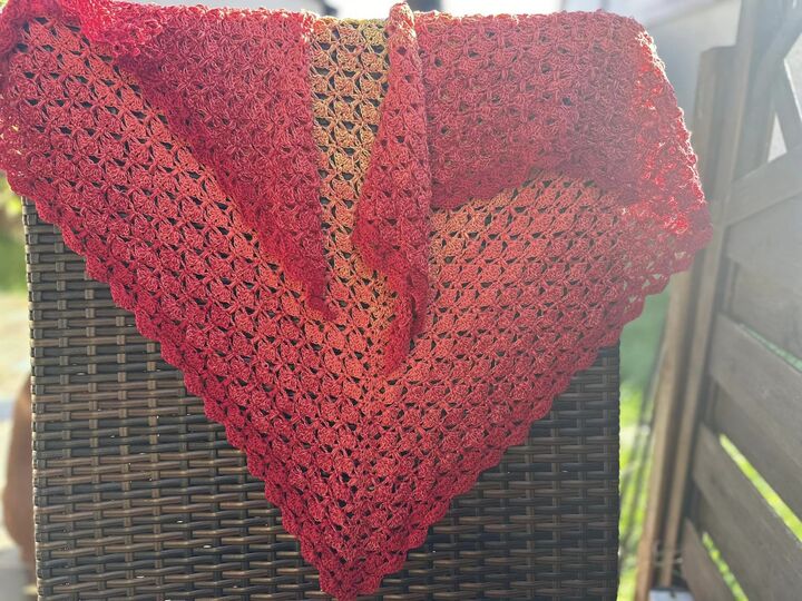 Häkelanleitung - Tuch "Yellena"