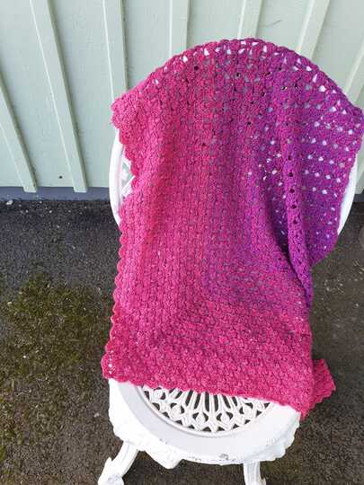 Häkelanleitung - Tuch "Yellena"