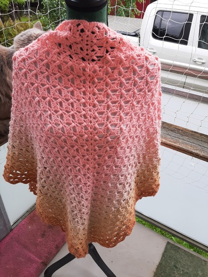 Häkelanleitung - Tuch "Yellena"