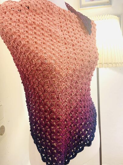 Häkelanleitung - Tuch "Yellena"