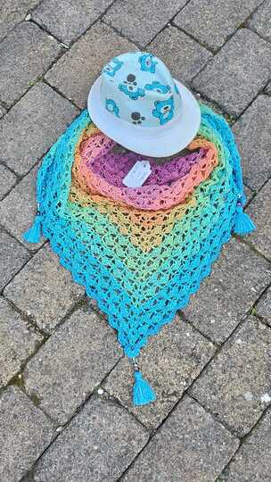 Häkelanleitung - Tuch "Yellena"