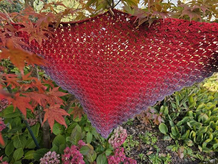 Häkelanleitung - Tuch "Yellena"