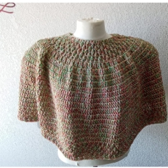 Tutorial "PONCHO CROCHET" for Beginner