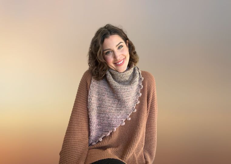 Häkelanleitung Tuch "LA VIE EST BELLE"