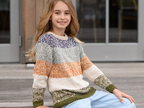 Strickanleitung Kinderpullover "Amazonas" 765101