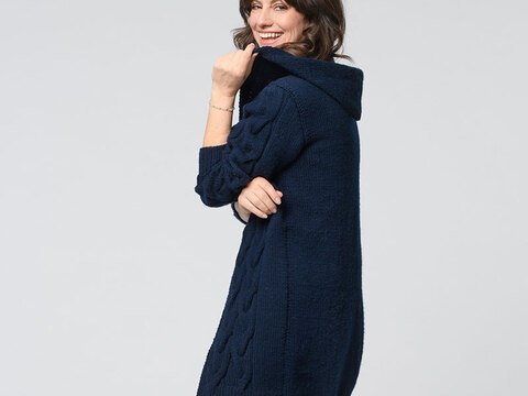 Strickanleitung Damenlongjacke "Capri" 765107