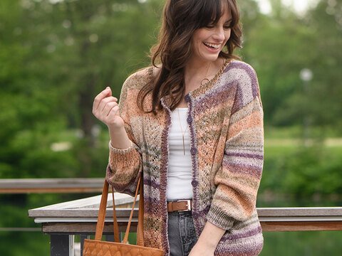 Strickanleitung Damenjacke "Messina" 765118