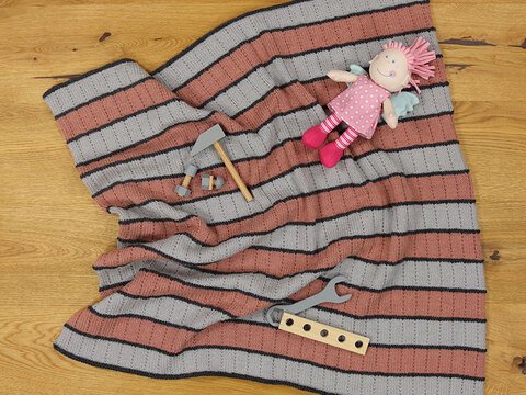 Strickanleitung Babydecke "Ideal" 765120