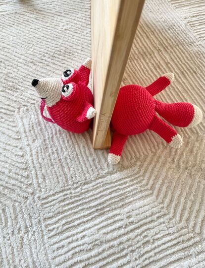 Häkelanleitung Fuchs Türstopper