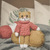 Häkelanleitung Kater Garry mit Pulli.Amigurumi Pattern für orange/rot-weiße