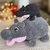 Crochet Moo Deng baby hippo no sew amigurumi pattern