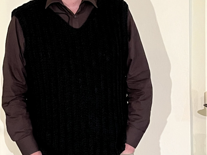 Crochet Pattern Men's Sweater Vest