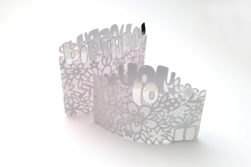 Geburtstag Licht Plotterdatei SVG DXF