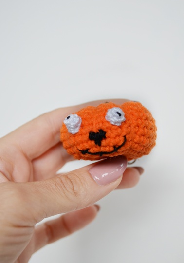 Crochet pumpkin pattern, easy crochet amigurumi pumpkin, Halloween crochet