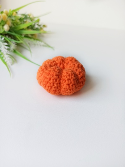 Crochet pumpkin pattern, easy crochet amigurumi pumpkin, Halloween crochet