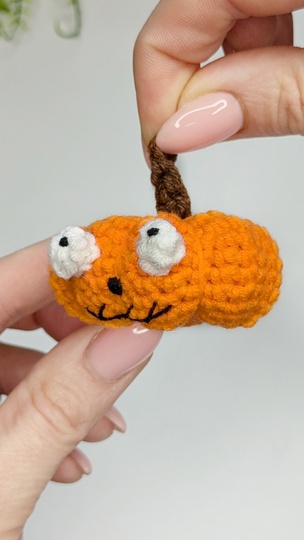 Crochet pumpkin pattern, easy crochet amigurumi pumpkin, Halloween crochet