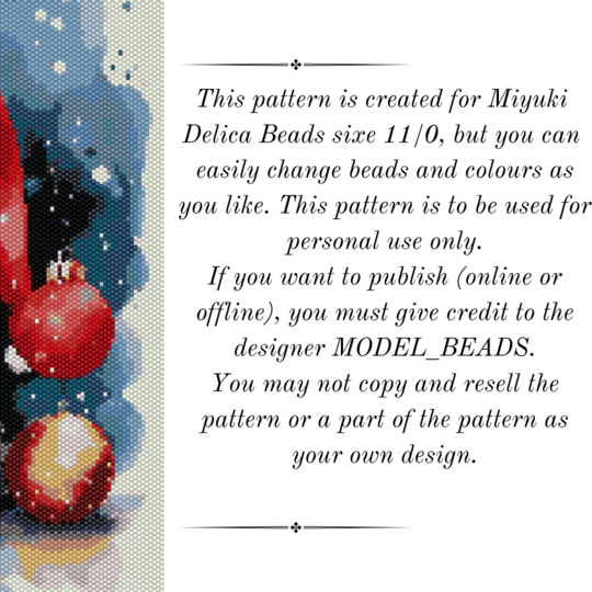 Festive Feline Tapestry Pattern