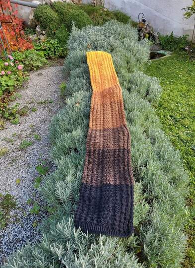 Häkelanleitung Schal Annag