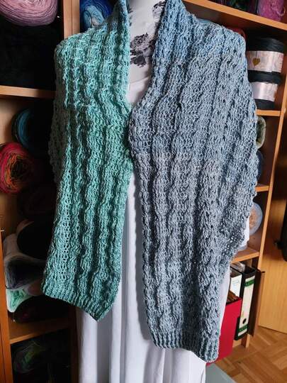 Häkelanleitung Schal Annag