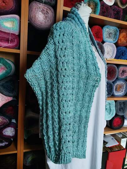 Häkelanleitung Schal Annag