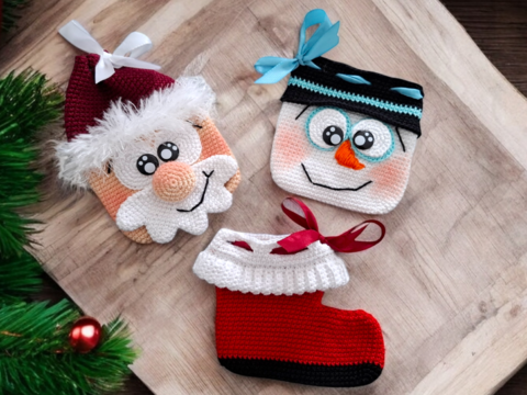 Häkelanleitung Christmas Bag`s 2.0