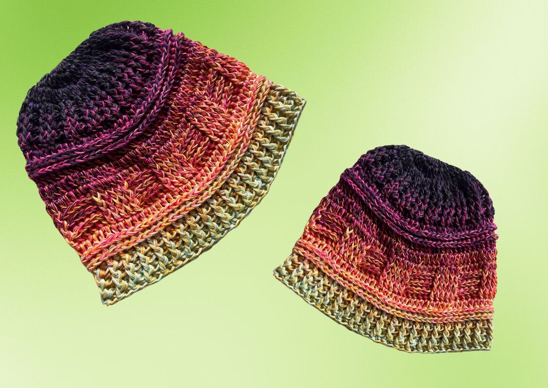 Häkelanleitung Mütze "COLORBOOM" - Bild 3