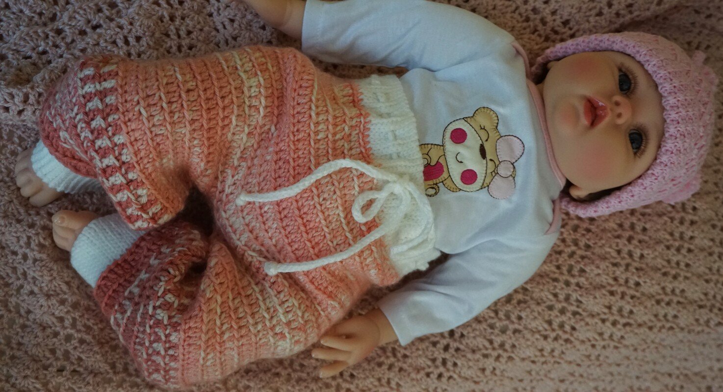 PDF Häkelanleitung Baby Winterhose