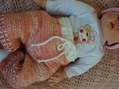 PDF Häkelanleitung Baby Winterhose