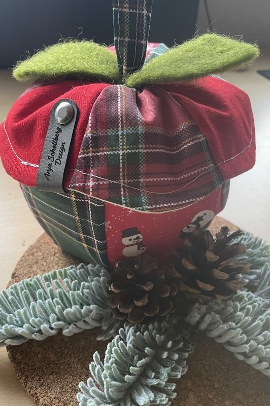 Weihnachtsapfel zum Befüllen