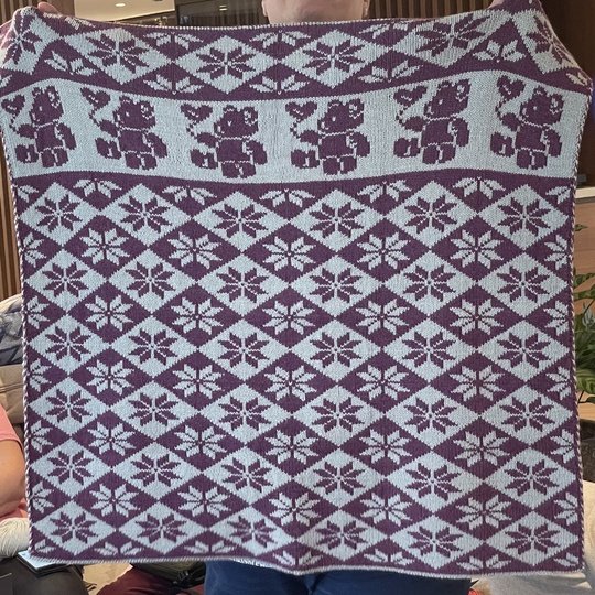 Babydecke Norway-Bear Double Face