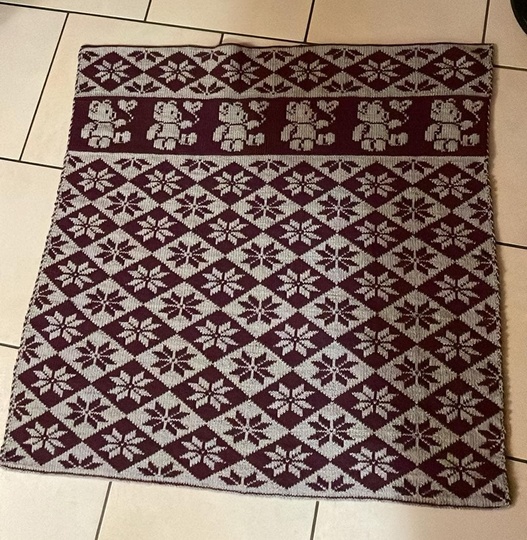 Babydecke Norway-Bear Double Face