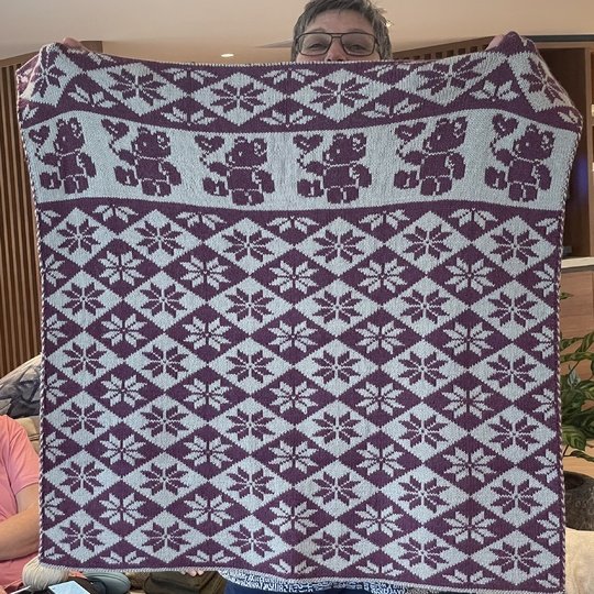 Babydecke Norway-Bear Double Face