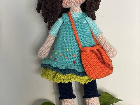 Doll Malli Crochet Pattern