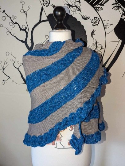 Jubilee – a shawl of the slightly more challenging kind