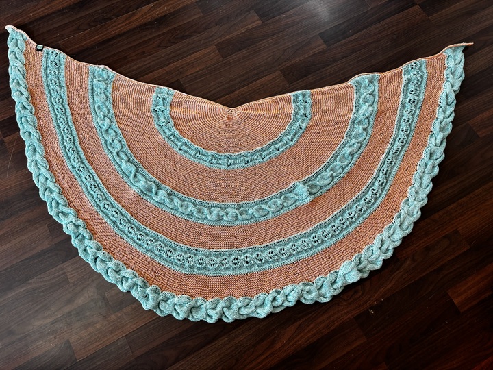 Jubilee – a shawl of the slightly more challenging kind